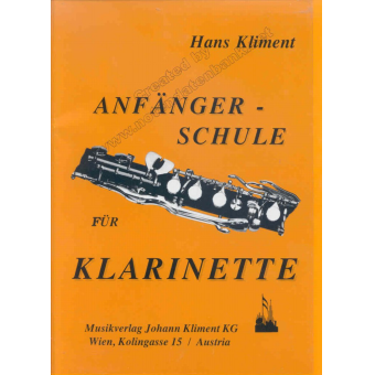 Anfängerschule Klarinette