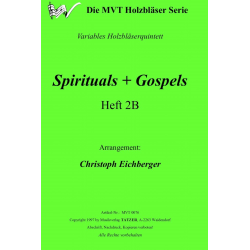         Gospels + Spirituals 2B (A-B) - Traditional / Arr. Christoph Eichberger
    