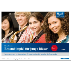         Ensemblespiel für junge Bläser (Band 1) - Klaus Schuck
    