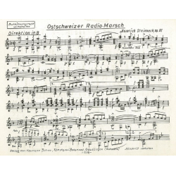         Ostschweizer Radiomarsch - Heinrich Steinbeck
    