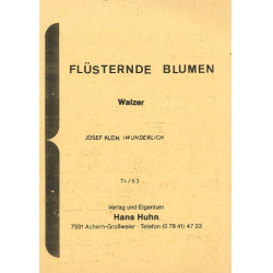         Flüsternde Blumen - Josef Klein-Wunderlich
    
