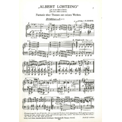         Albert Lortzing - Fantasie über Themen aus seinen Werken - Albert Lortzing / Arr. Herrmann Bohne
    