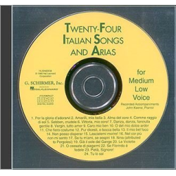         24 Italian Songs & Arias- CD
    