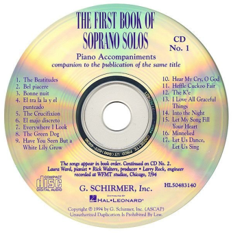 The First Book of Soprano Solos