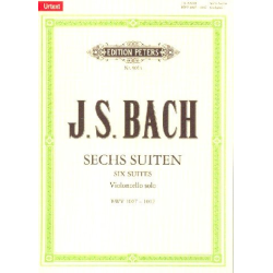         Haftnotizblock Bach 6 Cellosuiten 50 Seiten 10 x 7,5 cm
    