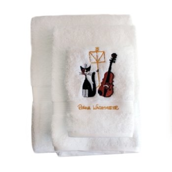 Handtuch-Set Rosina Wachtmeister Musical Cat (3 Stk)