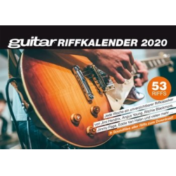         Guitar Riff Kalender 2020
    
