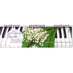         Kalender Wochenplaner Musik 2020
    