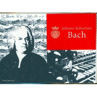 Brillenputztuch Bach 18 x 12,5 cm