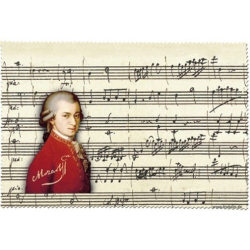         Brillenputztuch Mozart 18 x 12,5 cm
    