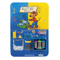         Spieluhr Bausatz mit 4 Melodienwalzen und Anleitung
    