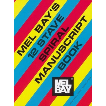 12 Stave Spiral Manuscript Book