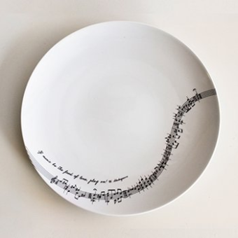 Kuchenteller Tafelmusik