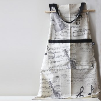 Küchenschürze Music