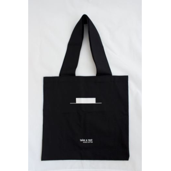 Baumwolltasche Take a Rest 43 x 35 cm