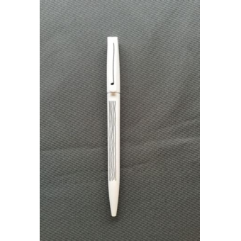 Kugelschreiber Viertelnote (weiß)