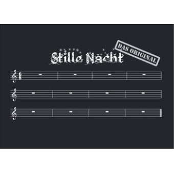 Postkarte Stille Nacht - Das Original