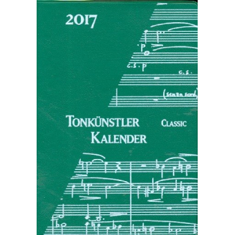 Tonkünstlerkalender Classic 2017