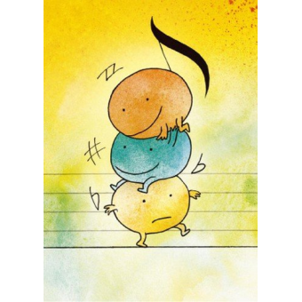 Postkarten-Set Trio maggiore (7 Stück)