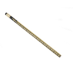         Bleistift mit Radiergummi Tastatur schwarz/golden
    