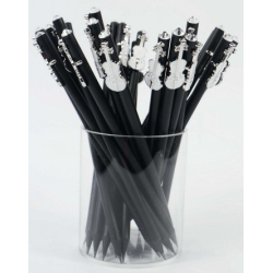         Bleistift mit Violine weiß/Kristall
    