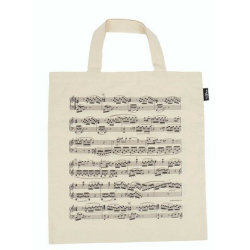         Tragetasche Notenzeilen natur 40 x 37 cm
    