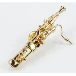         Miniatur Pin Fagott 6 cm vergoldet
    