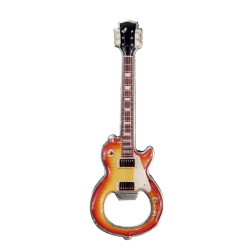         Flaschenöffner elektrische Gitarre magnetisch 12 cm Metall
    