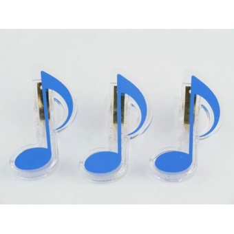 Klammer Achtelnote blau 7cm