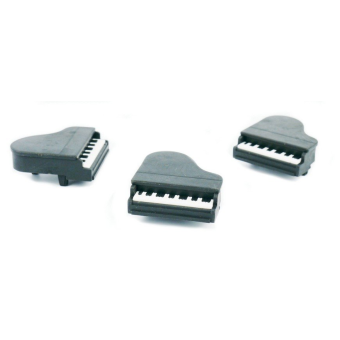 Radiergummi Flügel schwarz 3 x 3 x 1 x cm