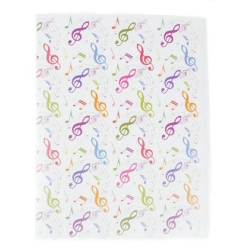         Ringmappe Violinschlüssel bunt Din A4 2-Ring-Mechanik
    