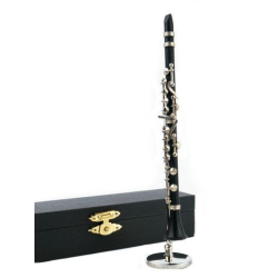         Klarinette Holz mit Ständer und Geschenkbox 16cm
    