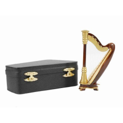         Harfe Holz mit Geschenkbox 12 cm
    