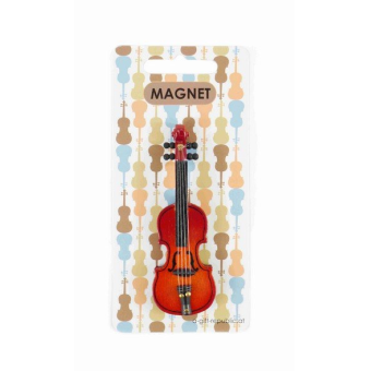 Magnet Violine Holz 8cm