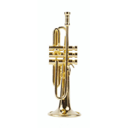         Magnet Trompete 6 vergoldet
    