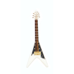         Magnet Elektrische Gitarre (V) weiß 10 cm
    