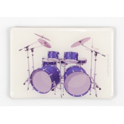         Magnet Schlagzeug blau 8 x 5,5 cm
    