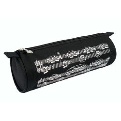         Schüttelpenal Notenzeilen schwarz/weiß 7,5 x 22 cm
    