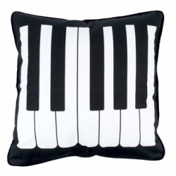         Kissenbezug mit Paspeln Design: Keys 100% Baumwolle 40*40 cm
    