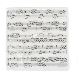         Servietten Notenzeilen 33 x 33 cm 20 Stück 3-lagig
    