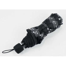         Taschenschirm Notenzeilen schwarz (100 cm)
    