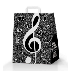         Papiertasche Music Shopper 24 x 8 x 30 cm
    