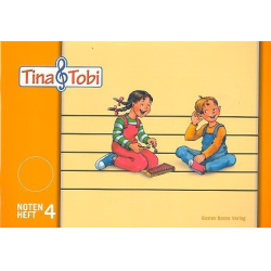         Tina und Tobi Notenheft 4 (4 Systeme)
    