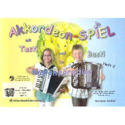         Akkordeonspiel mit Tasti und Basti Band 2 - Marianne Baldauf
    