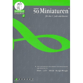 50 Miniaturen für das erste Jahr am Klavier