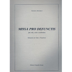         Missa pro defunctis - Domenico Bartolucci
    