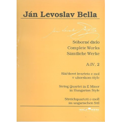         Sämtliche Werke Serie A Band 4,2 - Ján Levoslav Bella
    