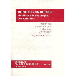         Einführung in das Singen von - Heinrich von Bergen
    