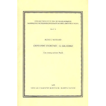 Giovanni Legrenzi Il Giustino
