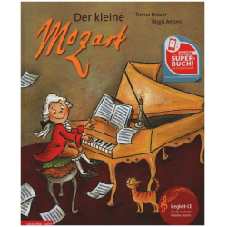         Der kleine Mozart (+CD) - Timna Brauer
    
